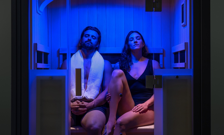 Image 4: Recharge & Rejuvenate with Red Light Therapy & Infrared Sauna sessions