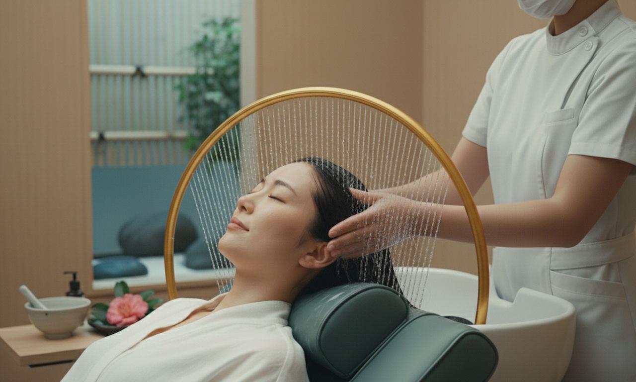 60-Min Head Spa w/ Neck, Arms, Legs, Head & Scalp Massage for 1 or 2