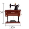Image 5: Vintage Simulated Small Sewing Machine Model Music Box