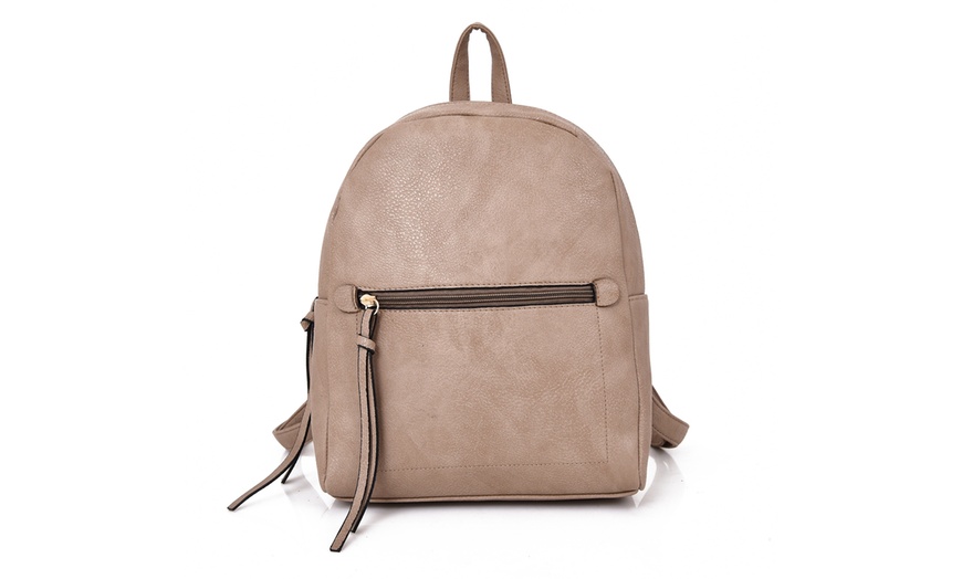 Image 10: Zipped Backpack