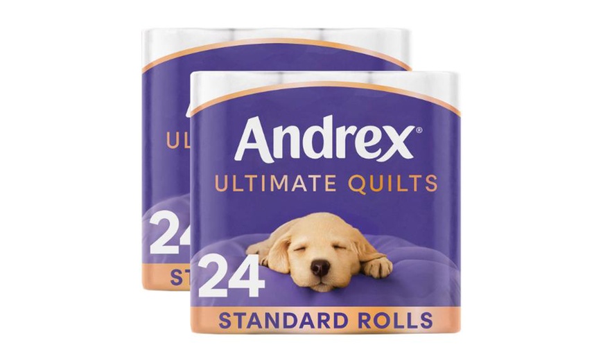 Image 2: Up to 72 Rolls of Andrex Fragrance-Free Toilet Paper