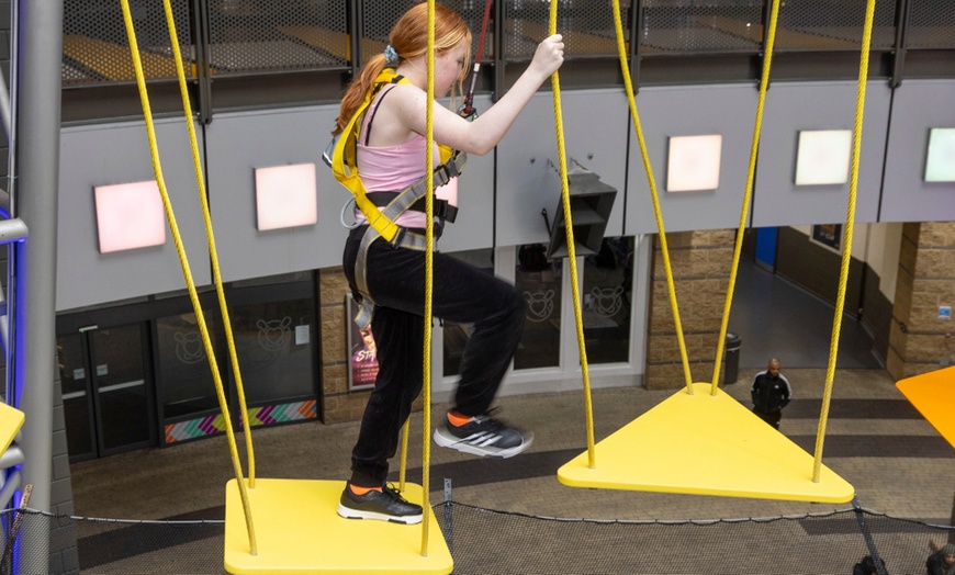 Image 4: High Ropes Adventure For Up To Four With Safety Brief & Extreme Action