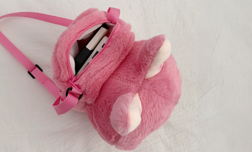 Image 5: Labubu Inspired Backpack or Crossbody Bag