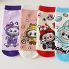 Image 7: Five Pairs of Labubu-Inspired Cotton Socks 