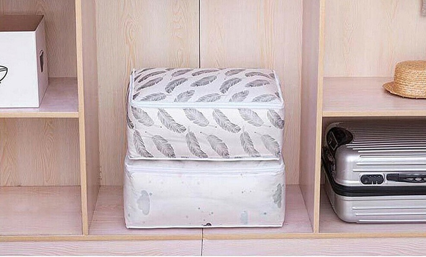 Image 29: Anti Dust Large Storage Bag Clothes Quilt Blanket Storage Sort Home Organizer