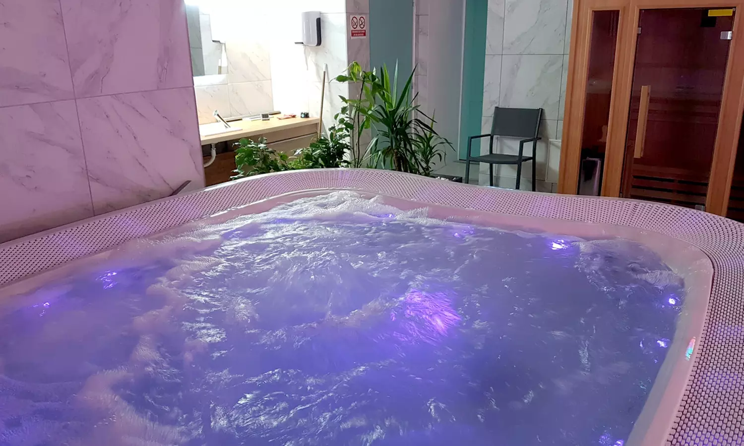 Espace spa et sauna pour 2 heures pour 1, 2, 3 ou 4 personnes