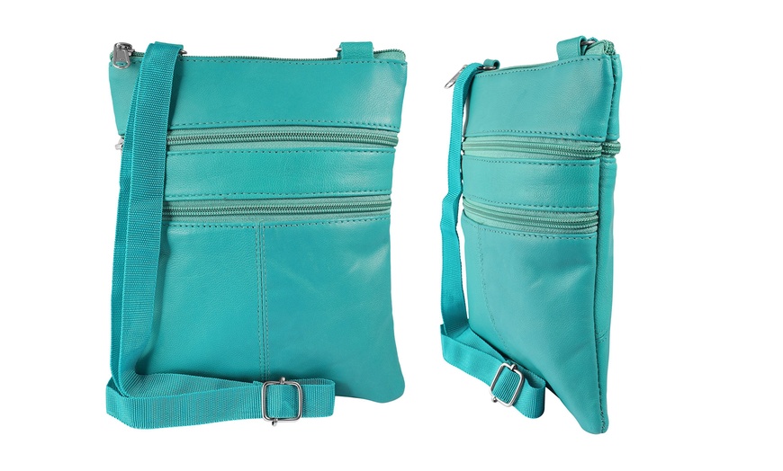 Image 11: Bolso unisex de piel auténtica Steinmeister