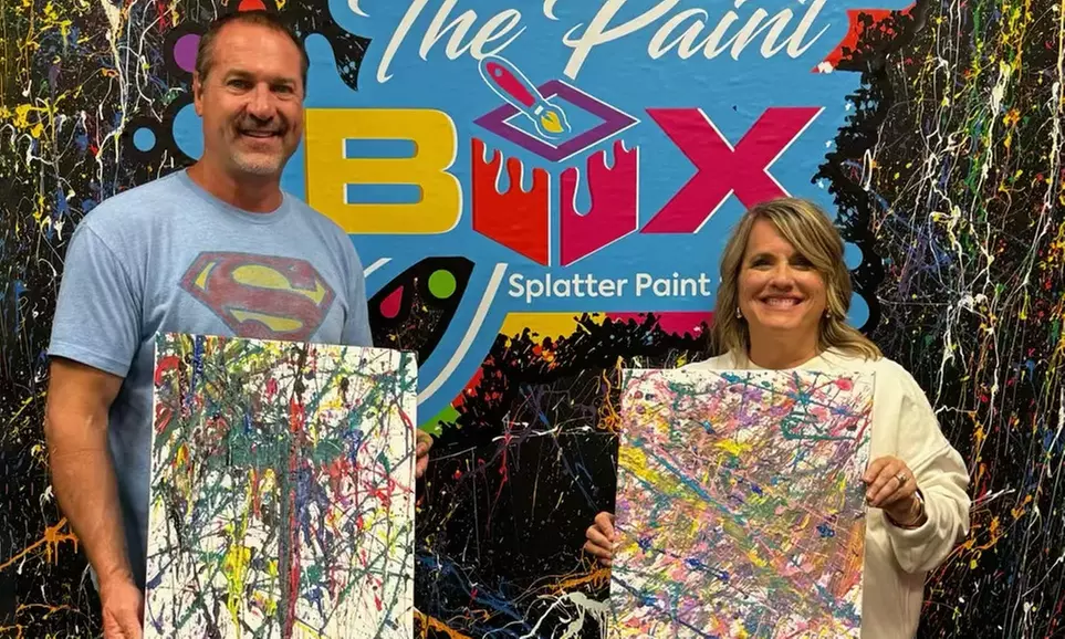 The Paint Box Splatter Paint Studio in Southgate, MI in Southgate | Groupon