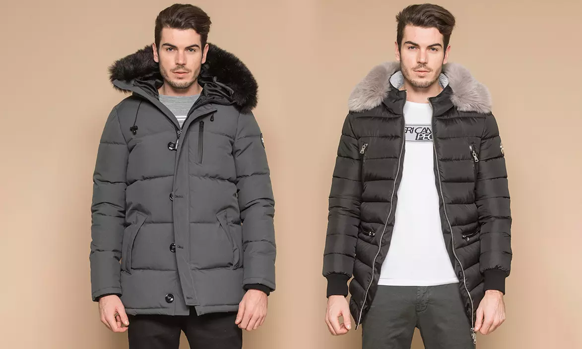 Doudoune mi longue de la marque American People pour Homme - Primary Image