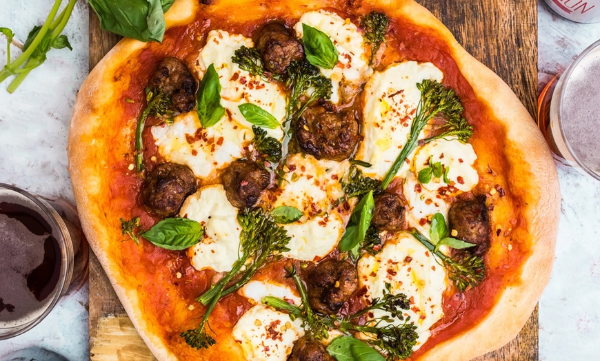 Image 3: Enjoy Any 2 Large Pizzas +2 Drinks or Any 3 Small Pizzas +1.25L Drinks