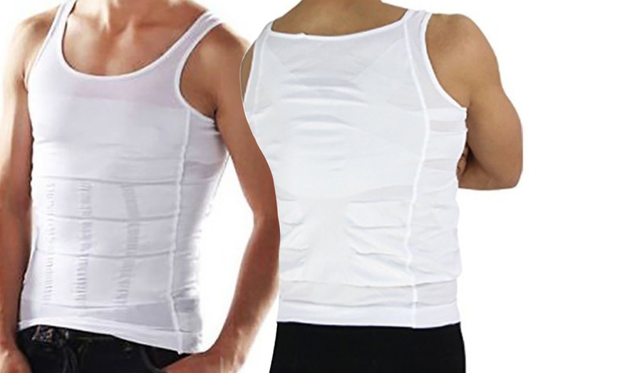 Image 2: Men's Slimming Vest