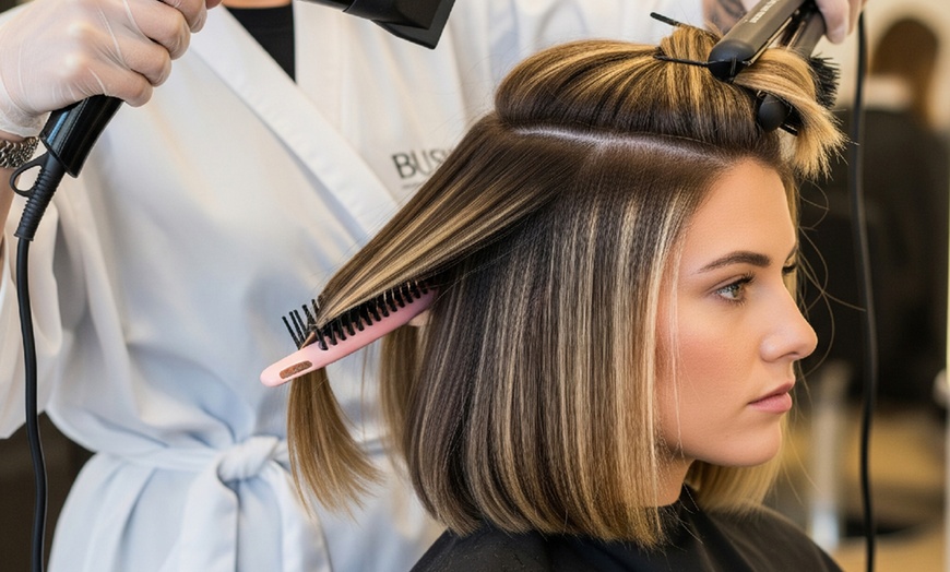 Image 4: Elevate Your Look w/ Cut & Blow Dry w/ Optional Half or Full Head Foil