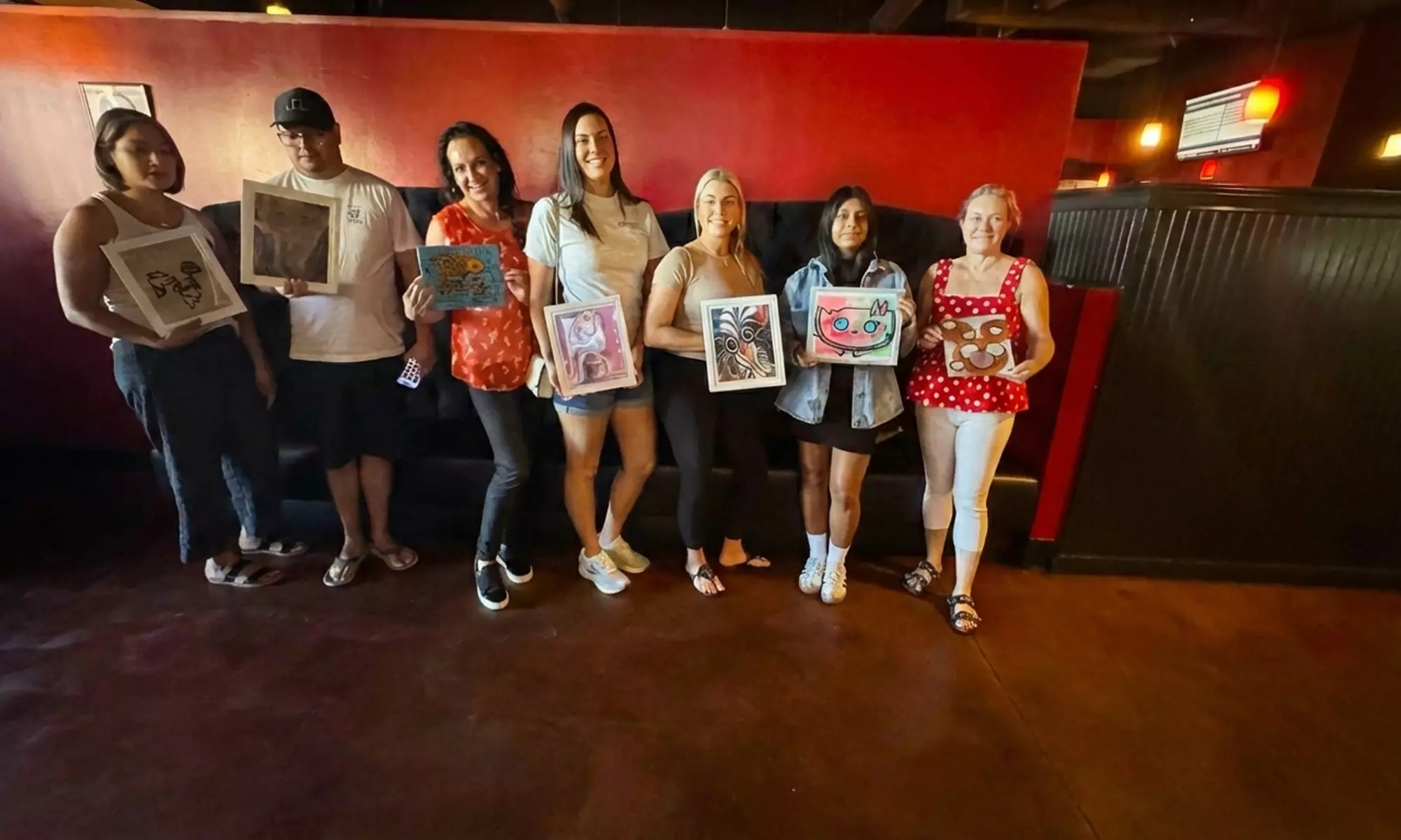 Sip & Paint Party for 1–10 People