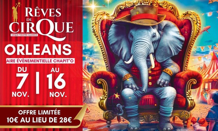 Image 1: Rêves de Cirque : l’univers féerique d’Imaginarium près d'Orléans