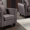 Image 16: Tivette Brushed Velvet Sofa Set 