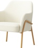 Image 3: Fauteuil lounge "Russel" en tissu de Dossense