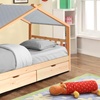 Image 6: Milverton Children's Storage House Bed with Optional Tent and Mattress