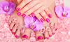 Pamper Your Nails with Spa Gel Manicure & Pedicure at Express Beauty Bar - Up to 50% Off
