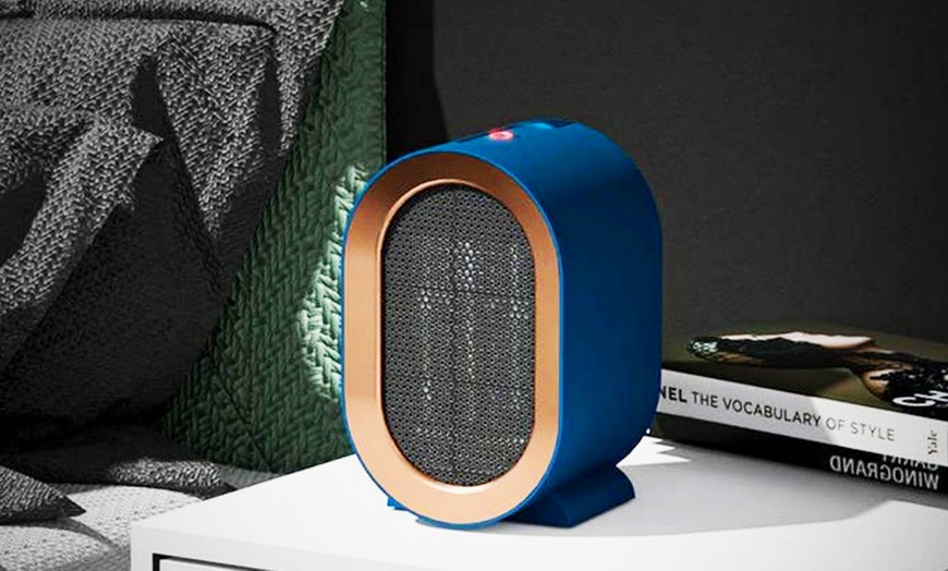 Image 2: Ceramic PTC Desktop Heater