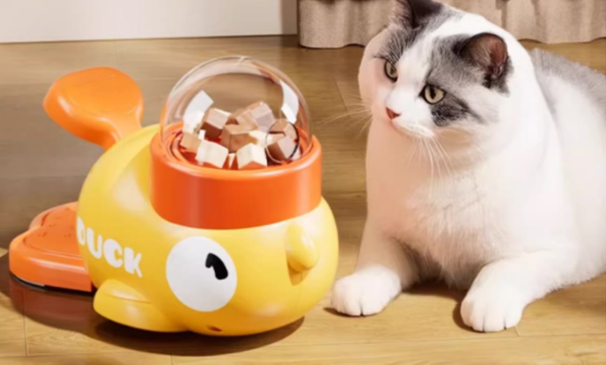 Image 3: Interactive Pet Food Dispenser Toy