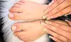 Options of Regular Manicure or Gel Manicure with(out) Regular Pedicure at Inner Beauty Dry Bar (Up to 32% Off)