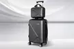 Free Shipping : Wanderlite 2pc Luggage Sets in Rose Gold, Dark Grey, or Black with ABS ( Up to 0% off) - Second Medium