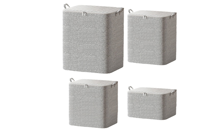 Image 2: Pack of Four Folding Storage Bags