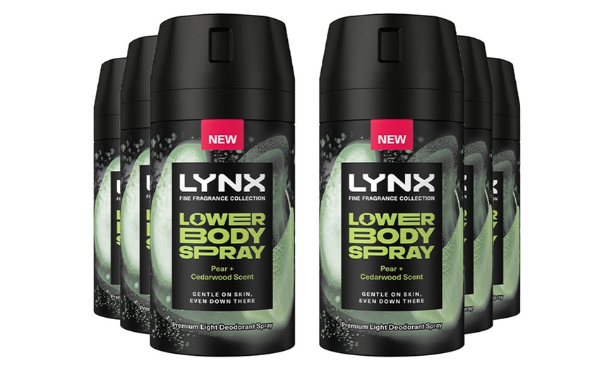 Image 10: Lynx Lower Body Spray - Coconut + Sandalwood or Pear + Cedarwood 100ml