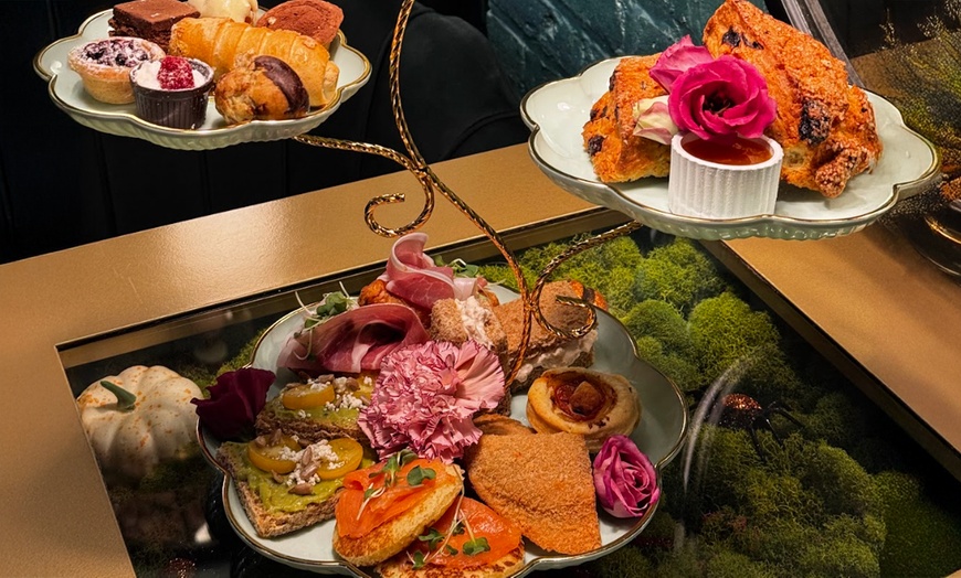 Image 3: Get Afternoon High Tea for 2, 4, or 6 or Sahola Flower & Coffee Bundle