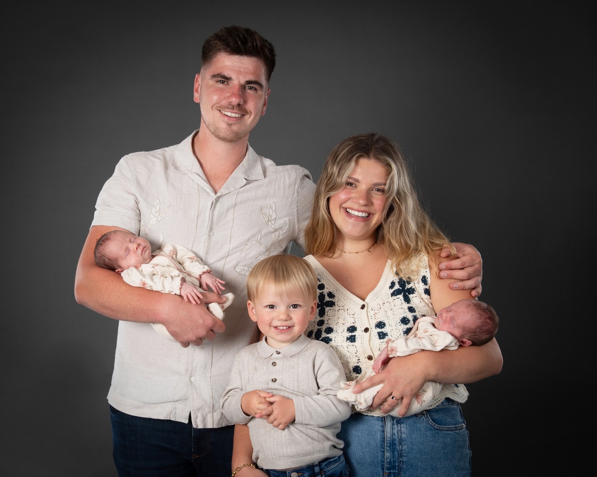 96% Off Professional Photoshoot: Family or Newborn - Includes Prints!