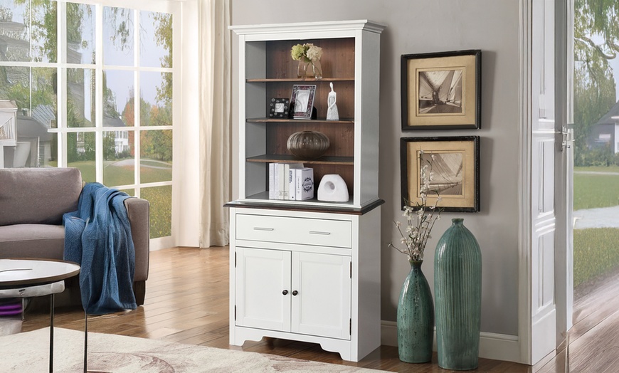 Image 3: Esme White Wooden Dresser