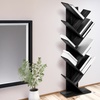 Image 6: Bibliothèque arborescente en bois avec 9 tablettes