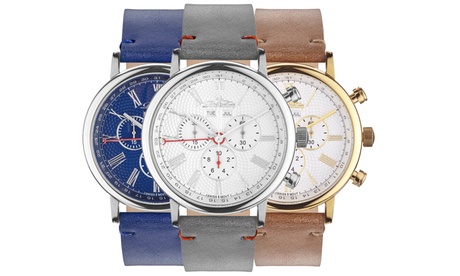 Cronografo Burbank con movimento svizzero disponibile in vari colori