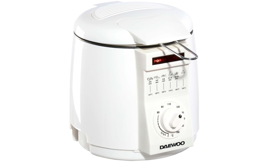 Image 4: Daewoo Mini Deep Fat Fryer 1 Litre with Odour Filter