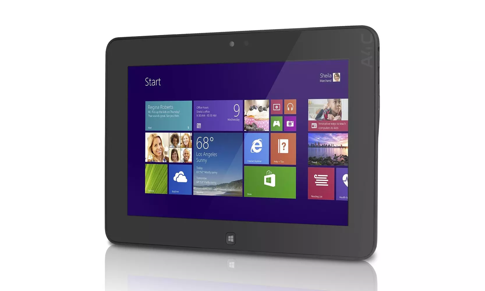 Dell Latitude 10 ST2 64GB 10.1" Tablet with Windows 8 (Refurbished) - Primary Image