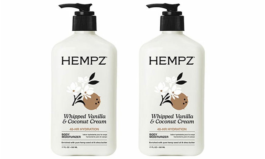 Image 36: Hempz Herbal Body Moisturizer Lotion 17oz each (2 or 3 Pack) 