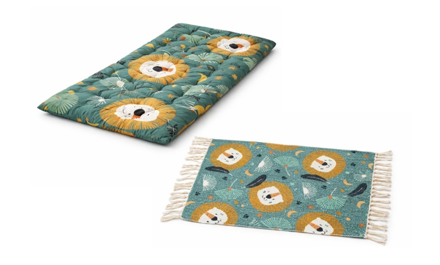Image 5: Tapis et/ou matelas de sol en coton pour enfant