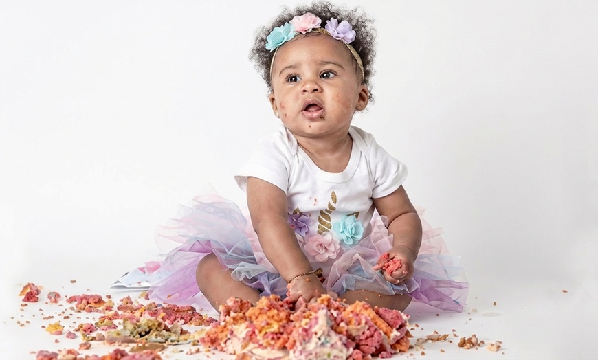 Image 12: Capture Your Baby's Joyful Milestones with Cake Smash Session