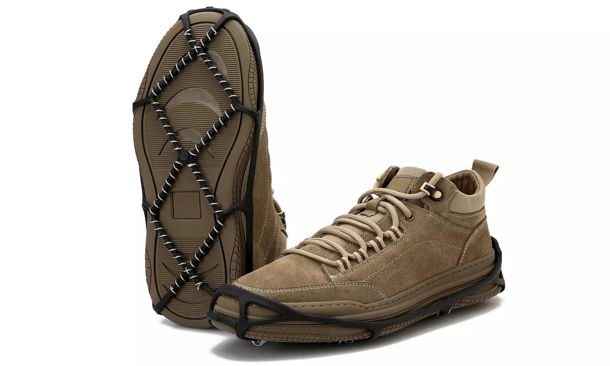 Traction Cleats for Walking on Snow & Ice (1-Pair) - Primary Image