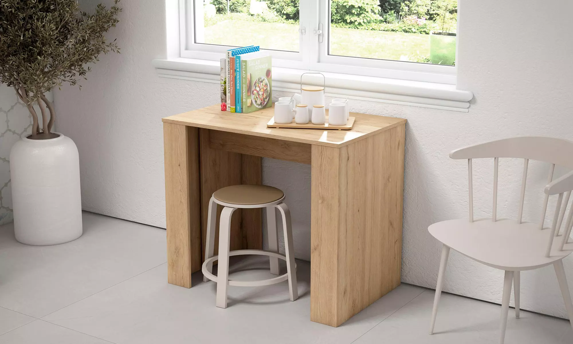 Tavolo consolle allungabile