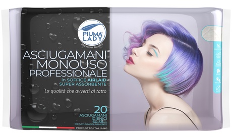 Fino a 480 asciugamani monouso professionali in AirLaid