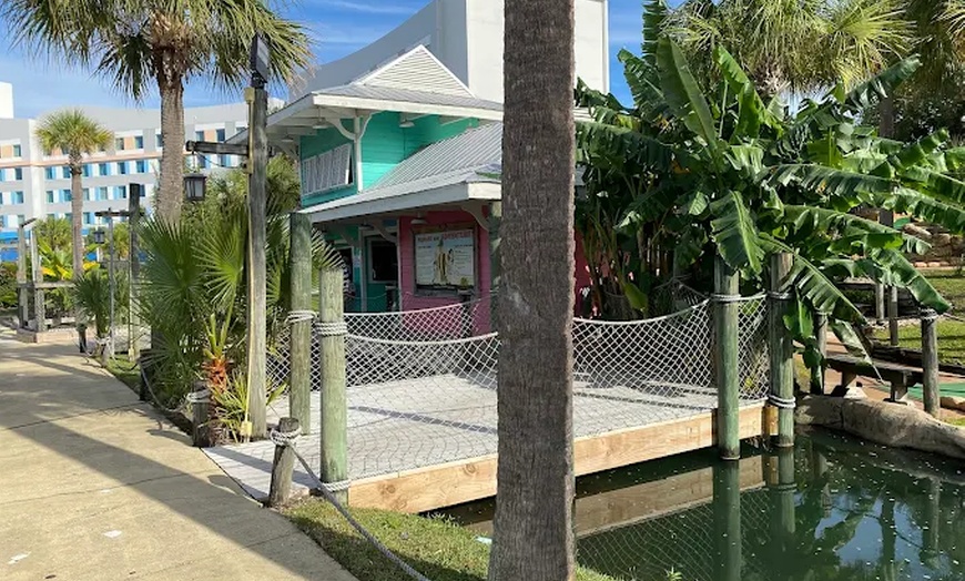Image 8: Embark on a Tropical Journey with One or Two Rounds of Mini-Golf
