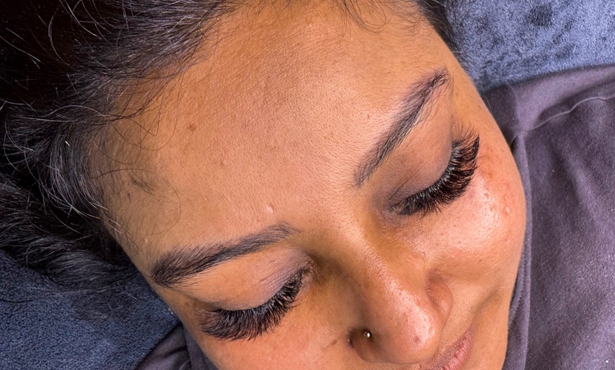 Image 1: One or Two Full Sets of Eyelash Extensions
