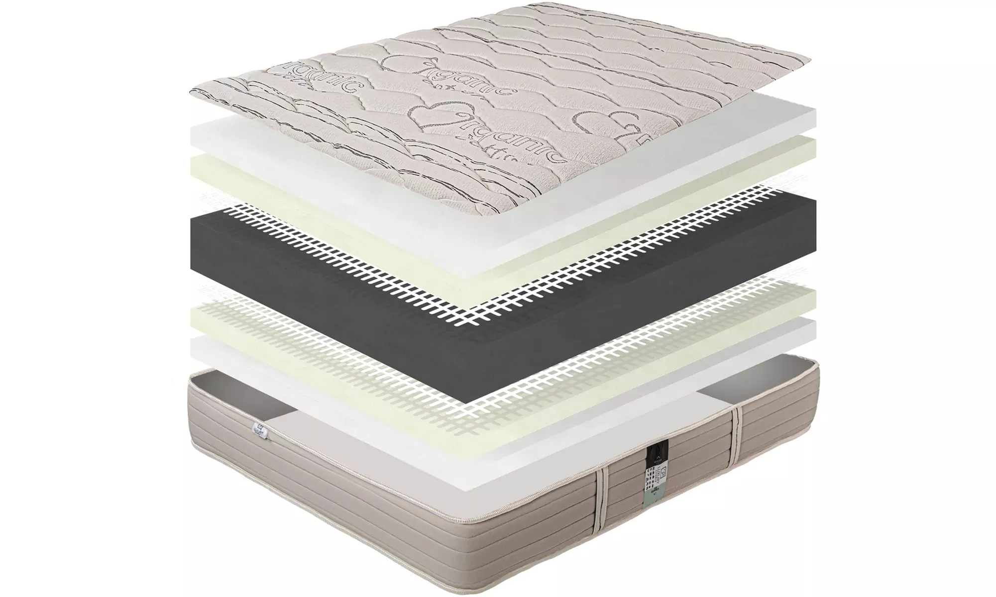 Matelas 24 cm ''ORGANIC Cotton'' de Luxury Literie