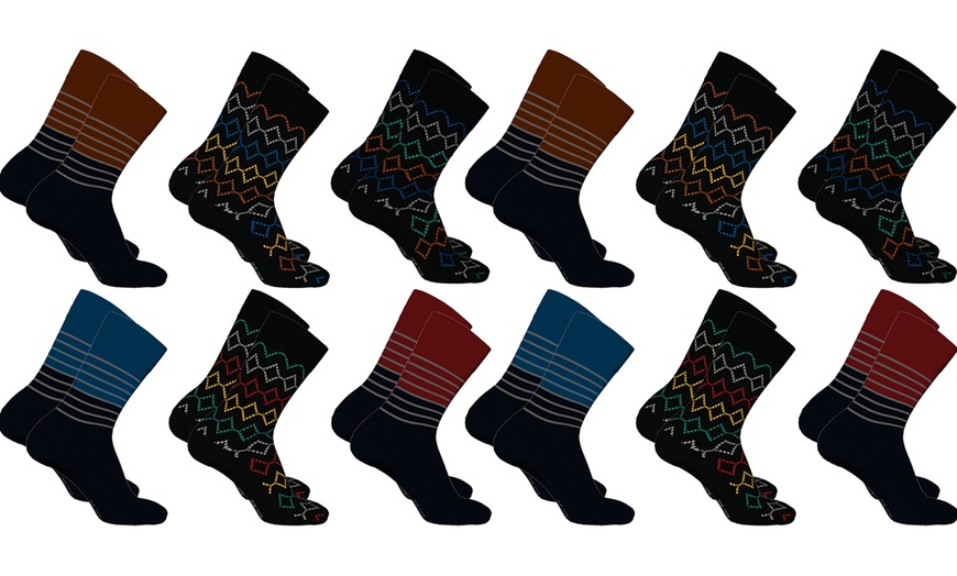 Image 17: Lot de 6 ou 12 chaussettes longues 39-46 Enrico Coveri