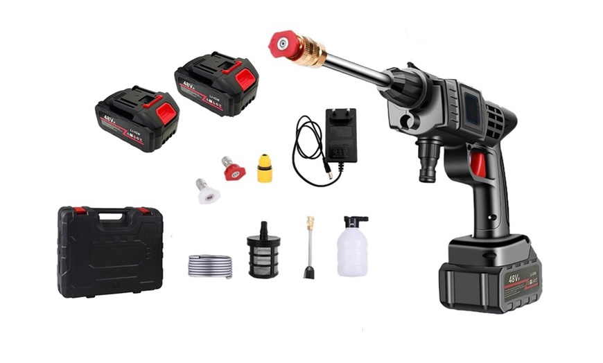 Image 1: Hidrolimpiadora de alta presión con boquillas intercambiables