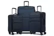 British Traveller Expander Suitcase with TSA Lock and 360° Spinner Wheels - Image 2