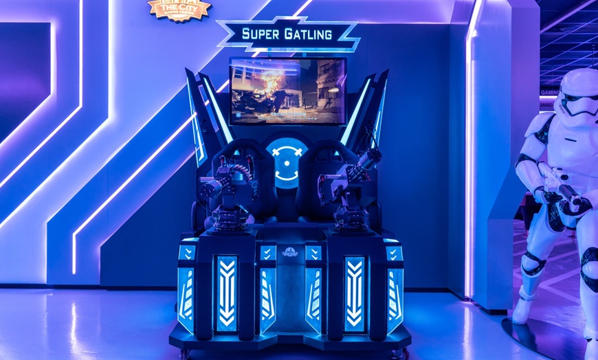 Image 10: Step Into Thrilling VR 360 Flight, SUper Glate or Arena For One or Two