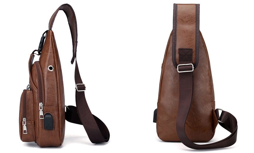 Image 3: 1 of 2 crossbody borsttas