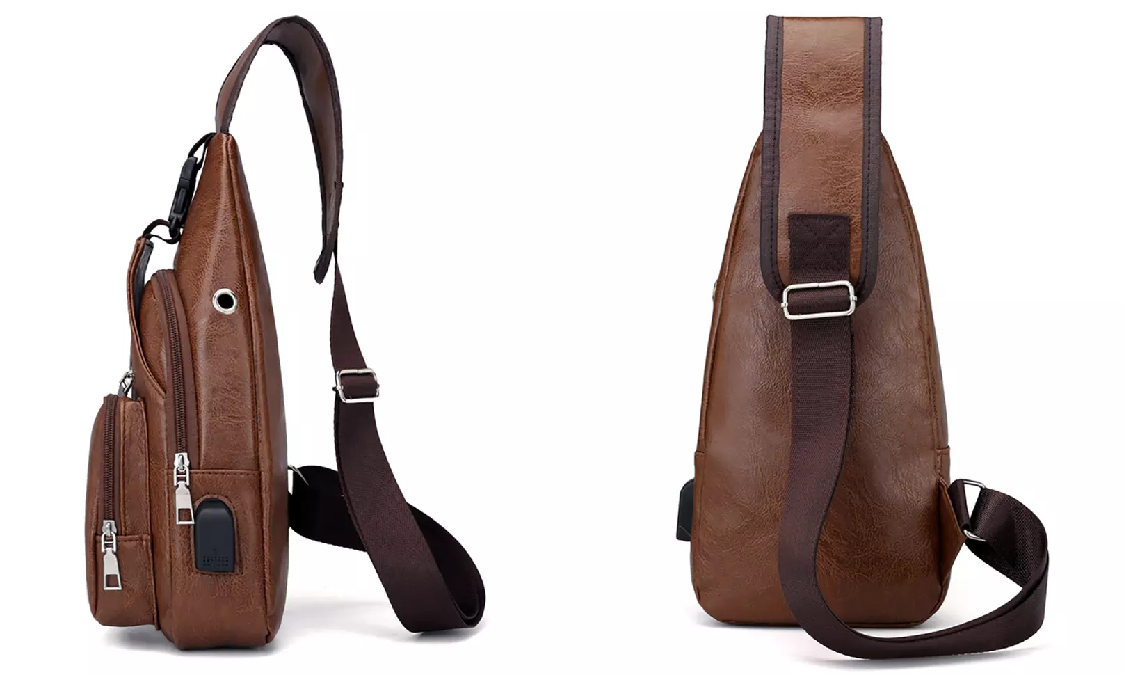 1 of 2 crossbody borsttas